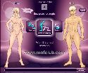 Manga avatars of sexual characters in hentai game