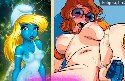 Porn animations with blue smurfs