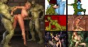 Pervert fantasy sex with trolls and goblins